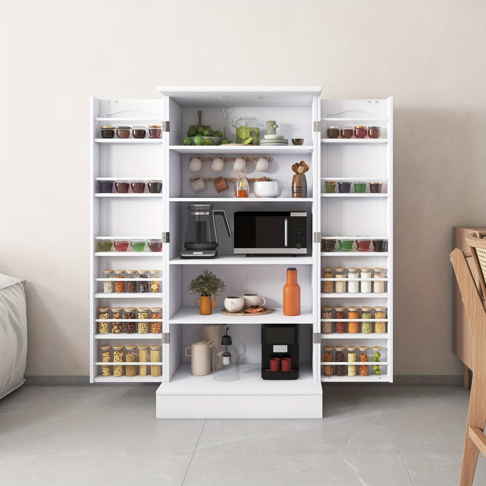 Storage Cabinet, 47" Freestanding with Adjustable Shelves & Large Drawer shown in the main product view