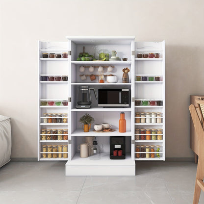 Storage Cabinet, 47" Freestanding with Adjustable Shelves & Large Drawer shown in the main product view