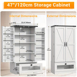 Bottom drawer - white