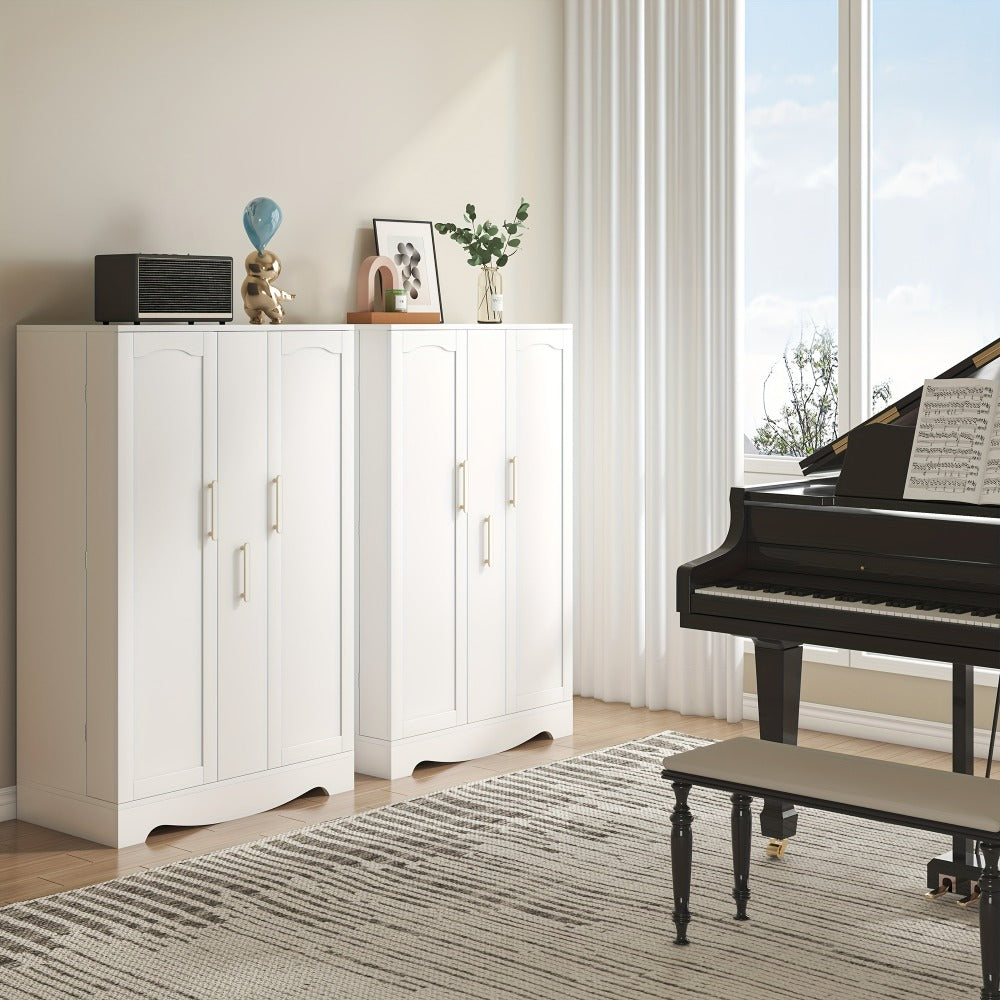 47-Inch Kitchen Storage Cabinet with Storage Drawers and Adjustable Shelves detail image - detail view 12