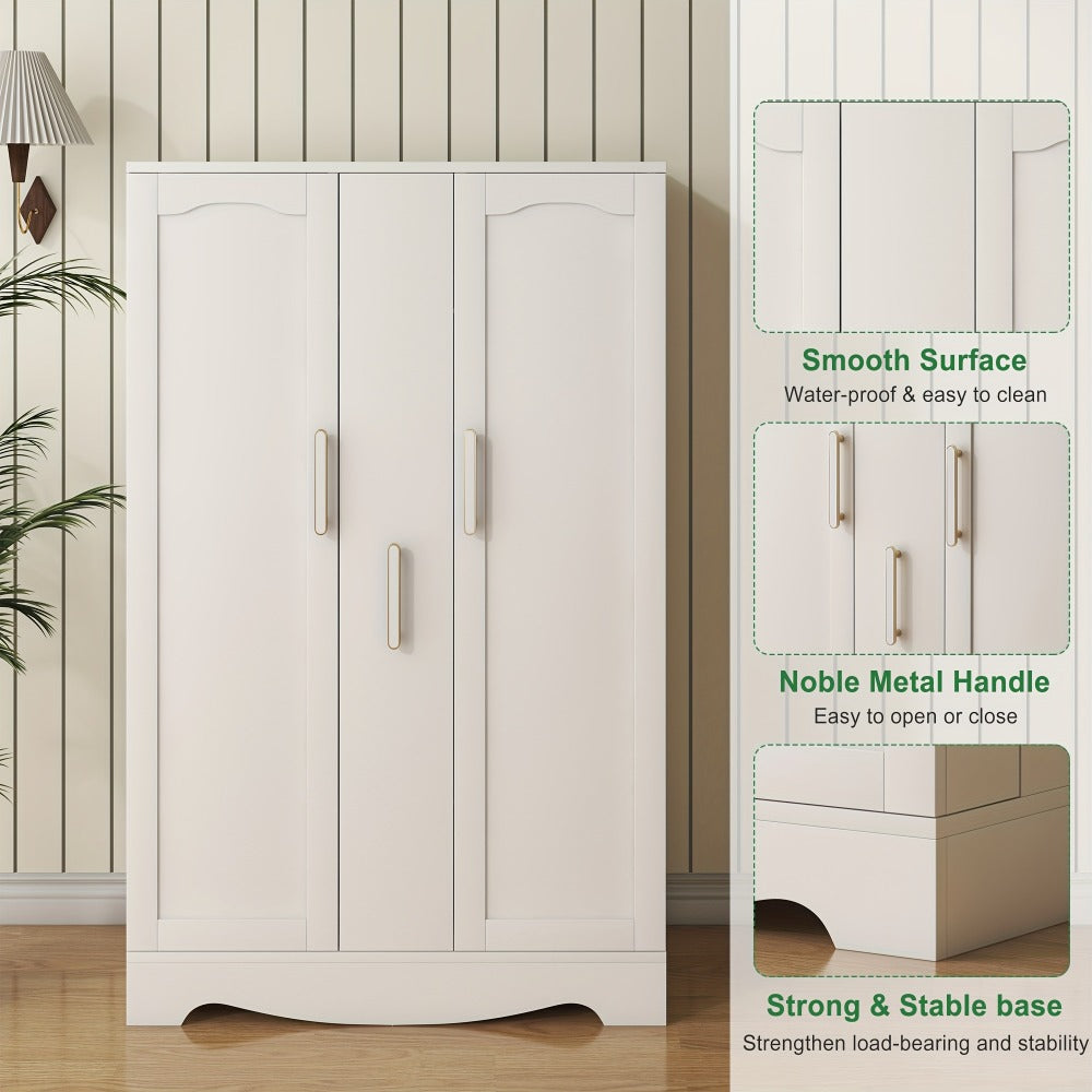 47-Inch Kitchen Storage Cabinet with Storage Drawers and Adjustable Shelves detail image - detail view 6