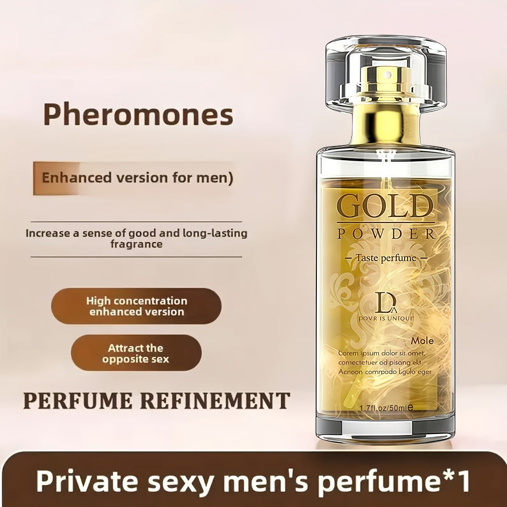 Cologne for Men Pheromone Perfume Long Lasting Attraction Scent Masculine Woody Musk Charm Fragrance Spray 1.7 oz Gift for Him Boyfriend Husband Date Night Daily Wear