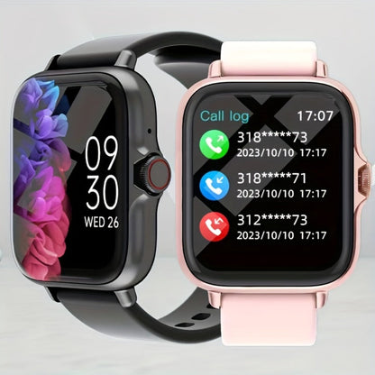 Smartwatch with Bluetooth Calling 1.91" AMOLED HD Touch Screen, Voice Assistant, Music Playback, Built-in Mic & Speaker, Multi-Sport Fitness Tracker – iPhone & Android Compatible