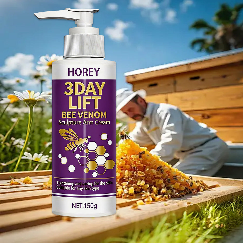 150 g Bee Venom-Labeled Body Cream in Single Arm-Cream Checkout Configuration for Skin Care Routines