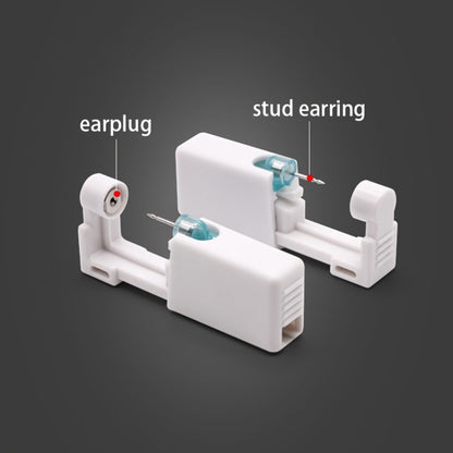 Ear Piercing Kit – 8 PCS Disposable Self Piercing Gun with 316 Stainless Steel Earrings, Safe & Easy Home Ear Piercing Tool for Family & Party Use