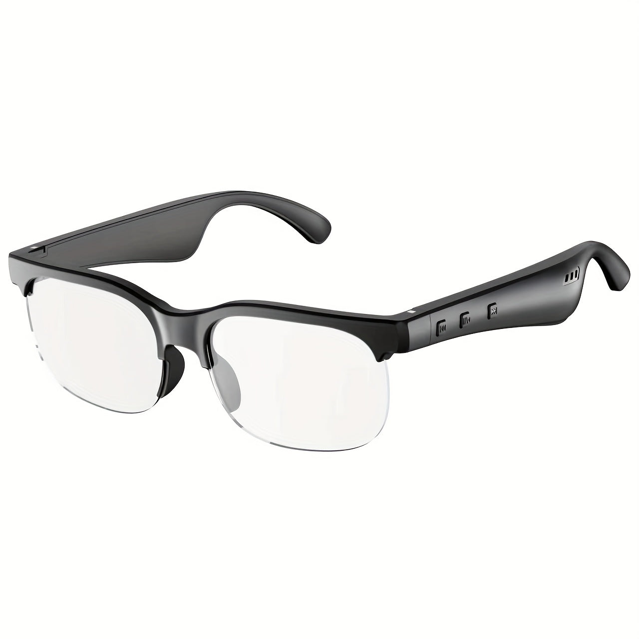Open Ear Bluetooth Audio Glasses with Built-In Earbuds – Wireless Smart Sunglasses for Music & Hands-Free Calls, Anti-Glare Lenses, Driving Sports Outdoor, Unisex | 7 Colors