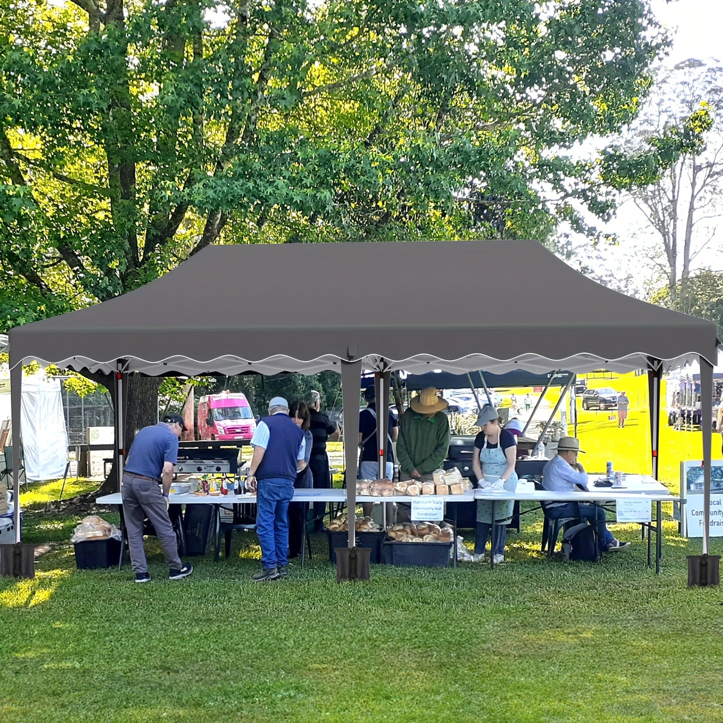 Pop Up Canopy Tent with Sidewalls | Outdoor Party Wedding Backyard