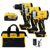 Electric drill + wrench + screwdriver machine + 8.0AH battery*1 + charger + tool bag