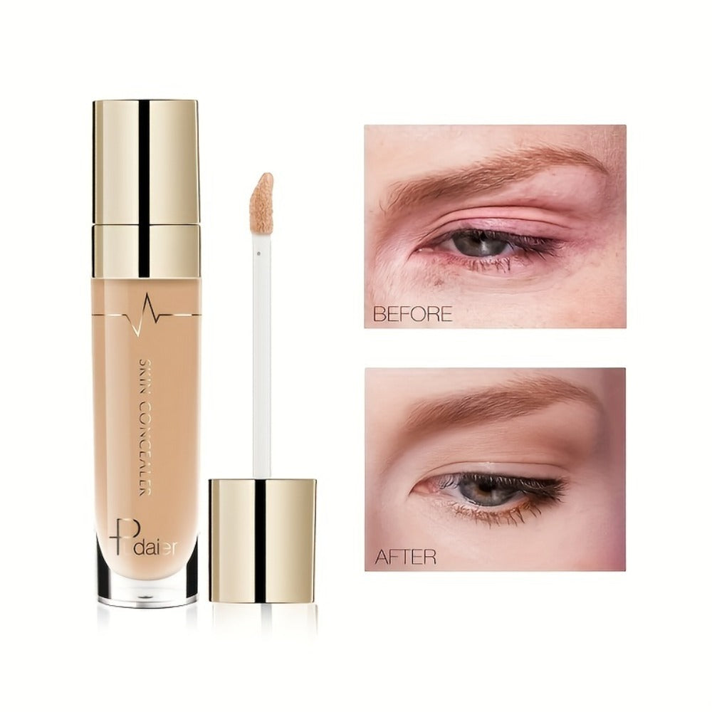 Two-Piece Under-Eye Concealer Set with Liquid Stick Applicators for Buildable Everyday Face Makeup
