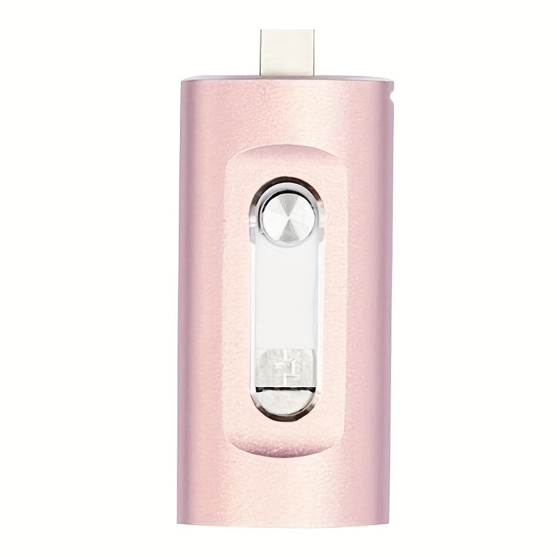 USB Flash Drive, 4-in-1 USB 3.0 Multi-Connector Drive with 128GB or 256GB Capacity and Four Color Options