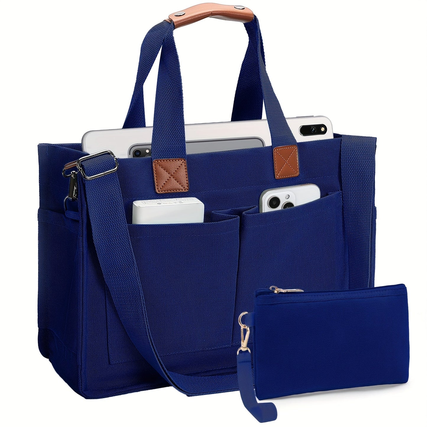 Large Capacity Tote Bag for Women – Lightweight Shoulder Bag with Adjustable Strap & Polyester Lining, Daily Use