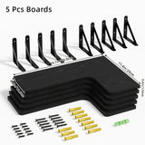 5pcs-Black