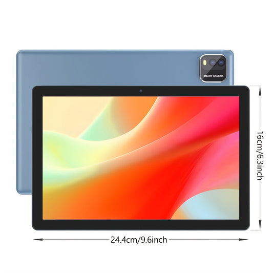 Android Tablet 10.1-Inch with Android 15, WiFi 6, 6000mAh Battery and Case or Keyboard Options