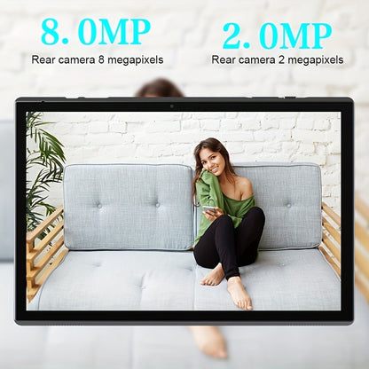 Android Tablet 10-Inch with Android 14, 4GB Total RAM, 32GB Internal Storage and Dual-Band WiFi