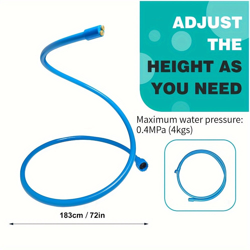 Misting System | Portable Outdoor Cooling Patio Pool Garden Hose Mist