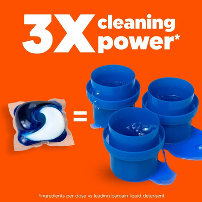 Tide PODS Spring Meadow Scent Laundry Detergent with 16 Pre-Portioned Pods in One Branded Bag