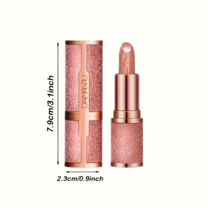 Shimmer Lipstick Set 2 Piece — Starry Sky High Gloss Waterproof Moisturizing Lip Color, Long-Lasting Durable Glossy Shiny Lips Makeup for Women, Perfect Beauty Gift for Her
