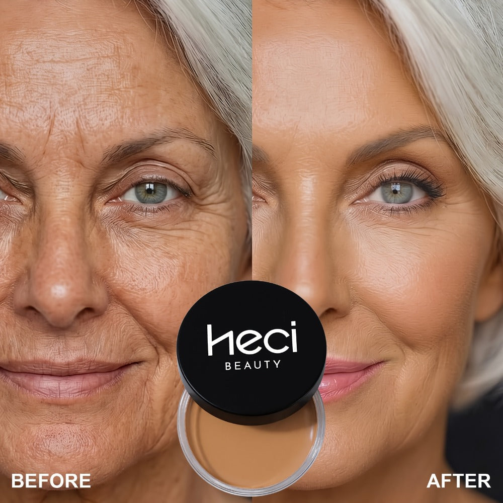 Velvet-Look Cream Foundation in 0.7 oz Round Jar with Six Shade Options from Light to Deep