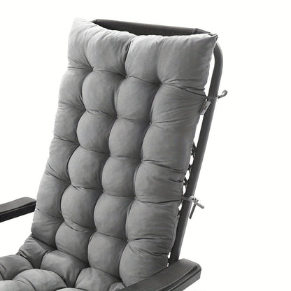 49-Inch Fabric Chaise Lounge Cushion with Multiple Color Options for Patio detail image - detail view 18