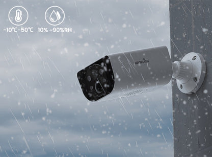 Wansview 2K Solar Outdoor Security Camera with 5000mAh Battery, WiFi and Optional SD or Cloud Storage