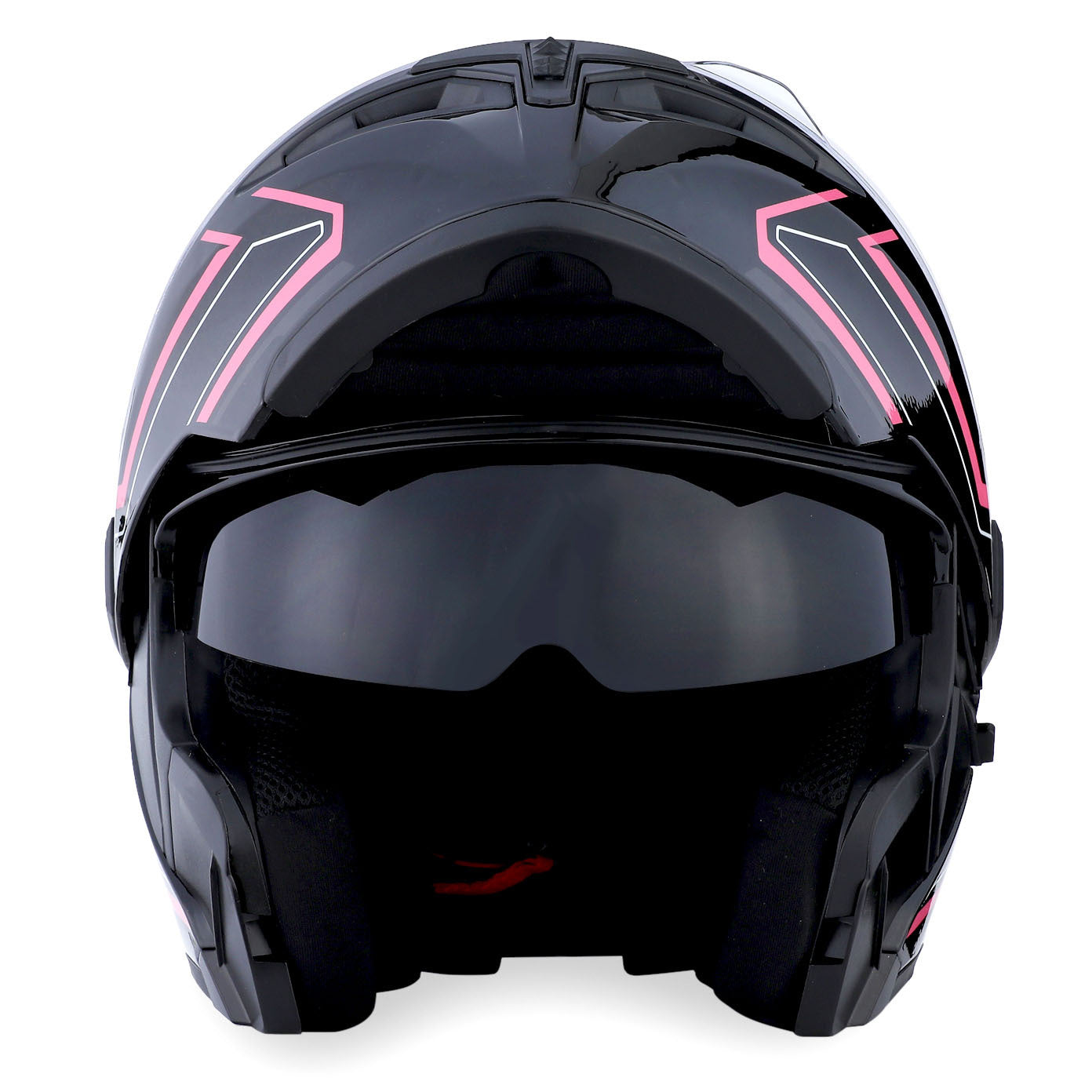 Motorcycle Modular Full Face Helmet Flip Up Dual Visor Inner Smoked Shield Lightweight Aerodynamic Thermoplastic Shell Removable Washable Interior for Men Women, Multiple Colors S M L XL