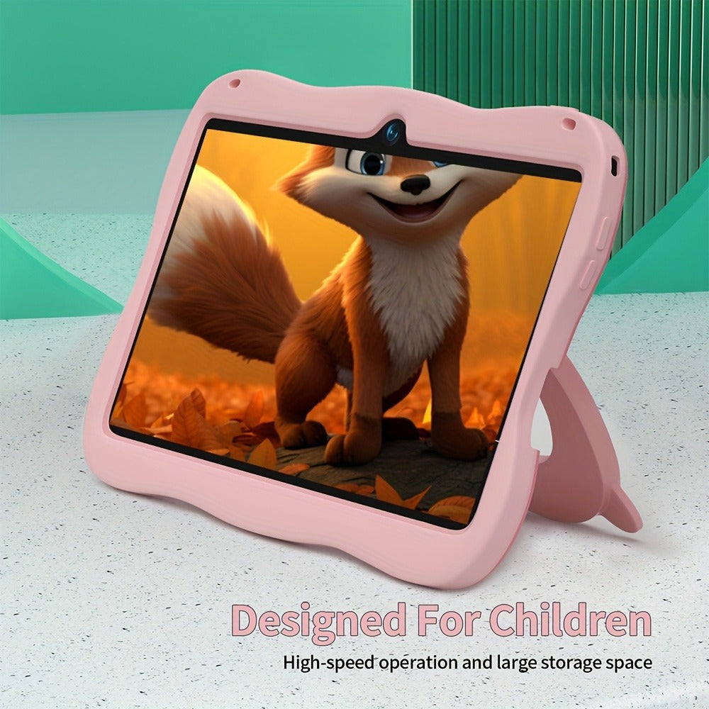 Android 14 Tablet 7 Inch 2025 New Model 5G WiFi 4GB RAM 32GB ROM HD IPS Interactive Display Parental Controls Pre-Installed Apps Kids & Family Tablet – Pink & Blue