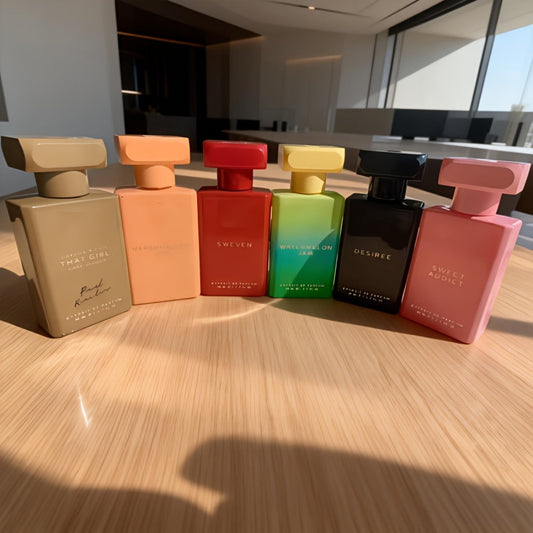 Unisex Fragrance Set 6-Piece - Long Lasting Perfume Spray for Men & Women | All Occasion Scent Collection Multiple Colors to Choose