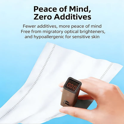 Four-Ply Toilet Paper Rolls in One, Two or Three Packs, Thick Undyed Bathroom Tissue for Home or Office Use