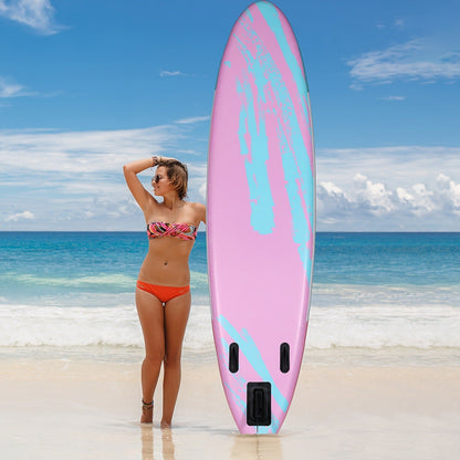 Inflatable Stand-Up Paddle Board in 10, 11 or 12-Foot Lengths with Five Colors and Three-Fin Layout