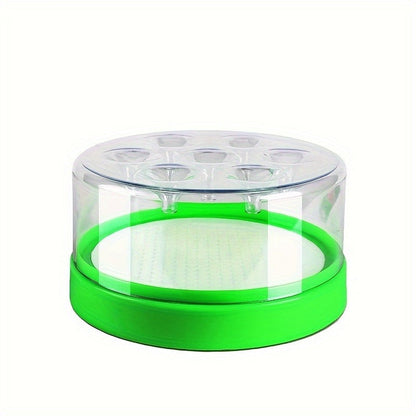 Flying Insect Trap 2 Pack - Non-Toxic Reusable Bug Catcher with 7 Holes, No Electricity, Safe for Home & Garden