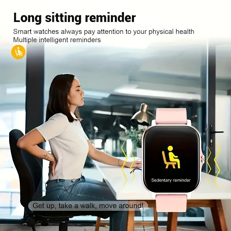 Smartwatch – Bluetooth Calling with 1.83" Full Touch Screen, Multiple Sport Modes, Music Control & Sedentary Reminder – Fitness Tracker…