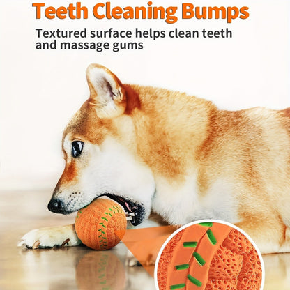 Dog Toy 4-Pack 2.8-Inch Latex Squeaky Sport Balls in Vibrant Colors for Puppies and Small Dogs
