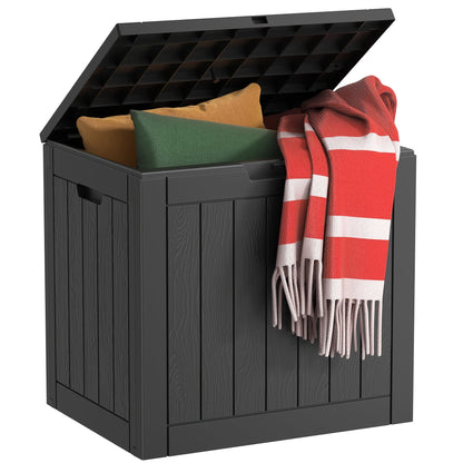Resin Deck Box 35/45 Gallon – Lockable Outdoor Storage