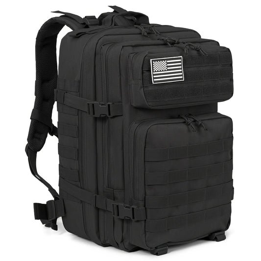 Tactical Backpack 45L – Military Rucksack for Men Women Hiking Camping Emergency 3-Day Bug Out Bag