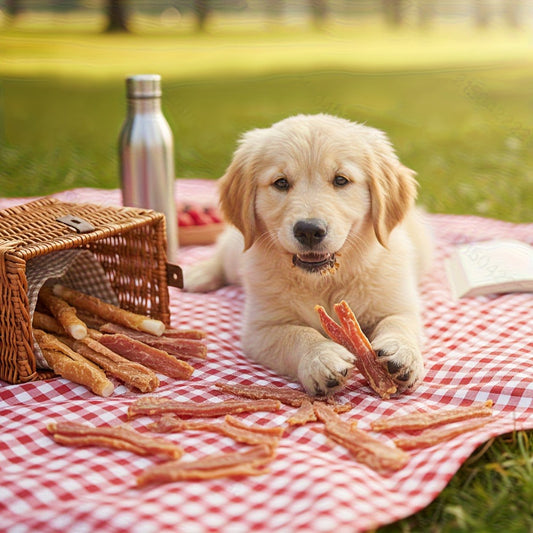 Dog Treats Chicken and Duck Jerky Chews in 200g or 400g Package Options for Reward Use for Dog Reward Use