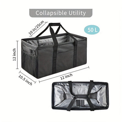 Canvas Tote Bag Oversized for Women with Multiple Pockets Foldable Reusable Grocery Shopping Bag Large Capacity for Beach Picnic Pool Storage Travel