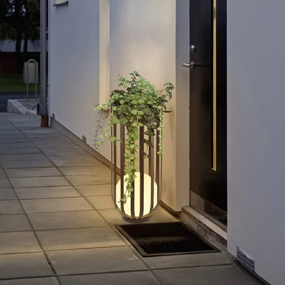 Solar Outdoor Table Lamp & Floor Lamp - Waterproof Garden Light for Villa, Park, Courtyard, Patio Decor, Solar Charging LED Landscape Lighting