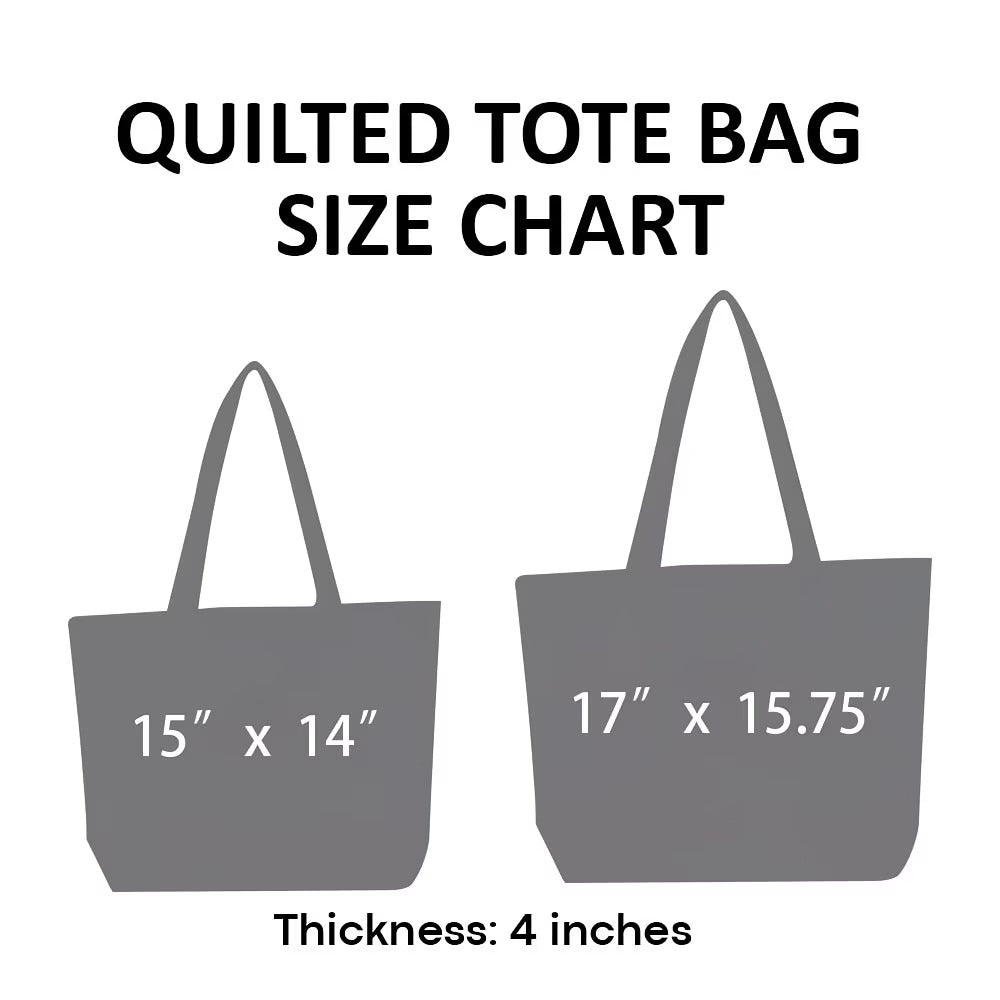 Sea Turtle Patchwork Tote Bag with Quilted Panels, Teal Handles and 17 x 15.75-Inch Checkout Size