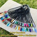 30Pcs Pendants+30Pcs Necklaces
