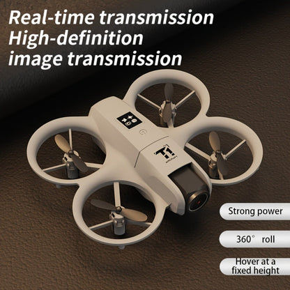 Mini 4K FPV Drone 180° Rotating Dual Camera Optical Flow Positioning Dual Batteries 360° Flip One-Key Takeoff Anti-Shake | RC Quadcopter Toy for Beginners Boys Girls Kids | Birthday Christmas Gift
