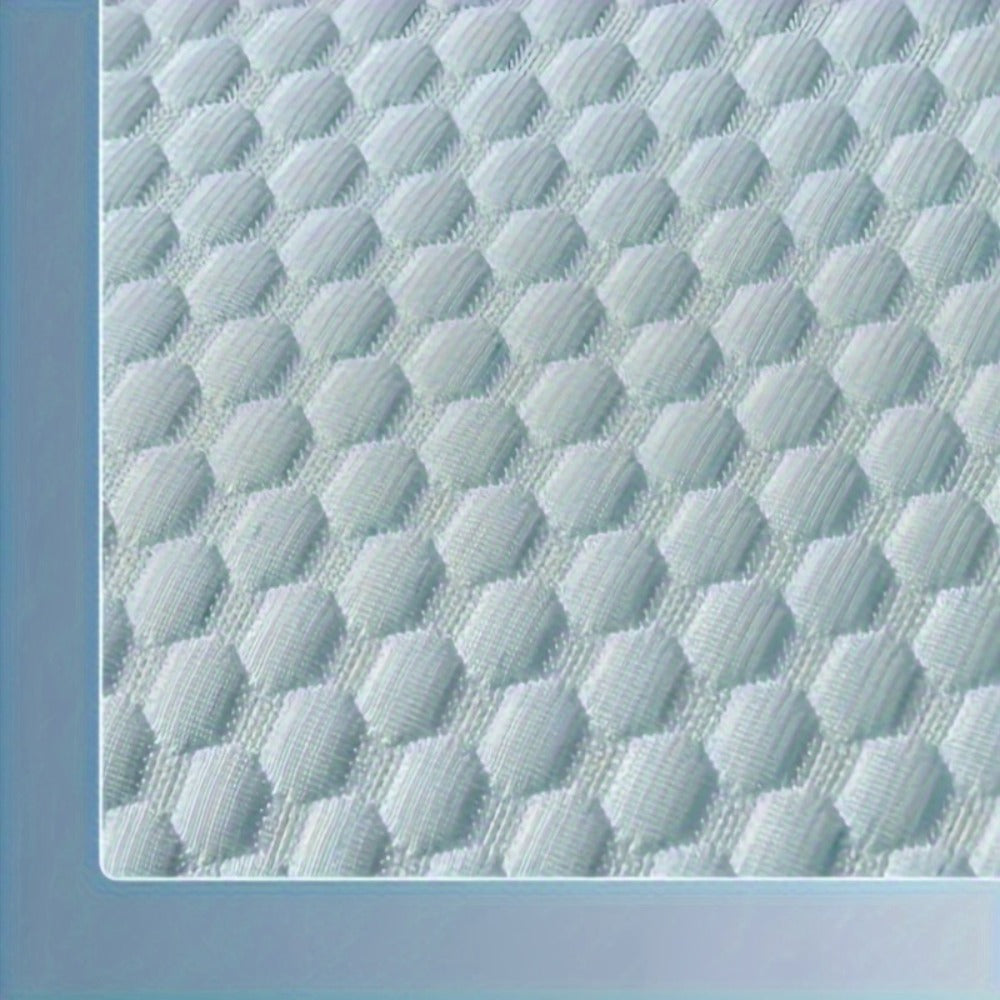 Two-Piece Rectangular Bed Pillow Set in Blue, Gray, Pink or Indigo with Pictured 80 x 50 cm Size