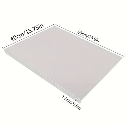 Cutting Board Stainless Steel Prep Surface in Four Sizes from 15.75 x 11.8 to 27.6 x 19.7 Inches