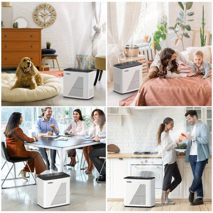 Air Purifier with H13 HEPA Filter, 1295 Sq Ft Coverage, PM2.5 Display, Auto Mode and Timer
