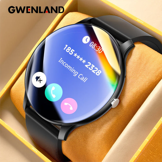 Smartwatch Fitness Tracker with IP68 Rating, SIM-Free Calling, Music and 100+ Sport Modes in Blue