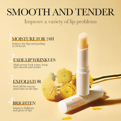 Manuka Honey and Vitamin E-Labeled Lip Care Sticks in Six-Piece or Ten-Piece Checkout Sets