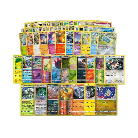 Trading Card Game 80-Card Mixed-Era Assortment with Randomized Character Cards in One Pack