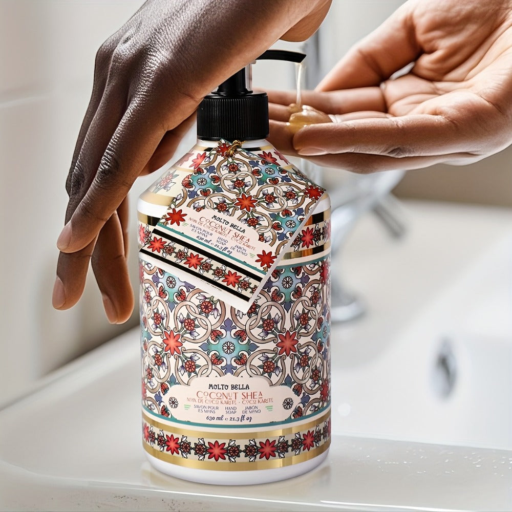 Moisturizing Liquid Hand Soap 2-Pack 21.3 fl oz Each — Foaming Pump Dispenser in 5 Scents, Gentle Gel Formula for All Skin Types, Bathroom Kitchen Office & Travel Hand Wash