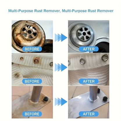 Rust Remover Spray Multi-Surface - Powerful Rust Dissolver for Car, Metal, Tile for Home Cooking, Dining and Outdoor Meals