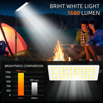 Square LED Ring Light Kit 10 Inch with 63" Adjustable Tripod Stand & Phone Holder – 3 Color Modes USB Powered Selfie Light for Live Streaming, Video Recording, TikTok, YouTube, Makeup & Home Studio