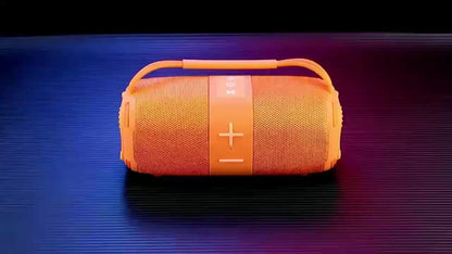 TG668 IPX4 Waterproof Portable Bluetooth Speaker with Color LED Breathing Light – High Power Outdoor Wireless Speaker, TWS Stereo, FM Radio, USB/TF, AUX, Connects Phone Tablet TV, Holiday Gift